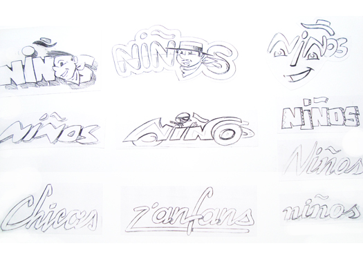 logos locos - stylo bille